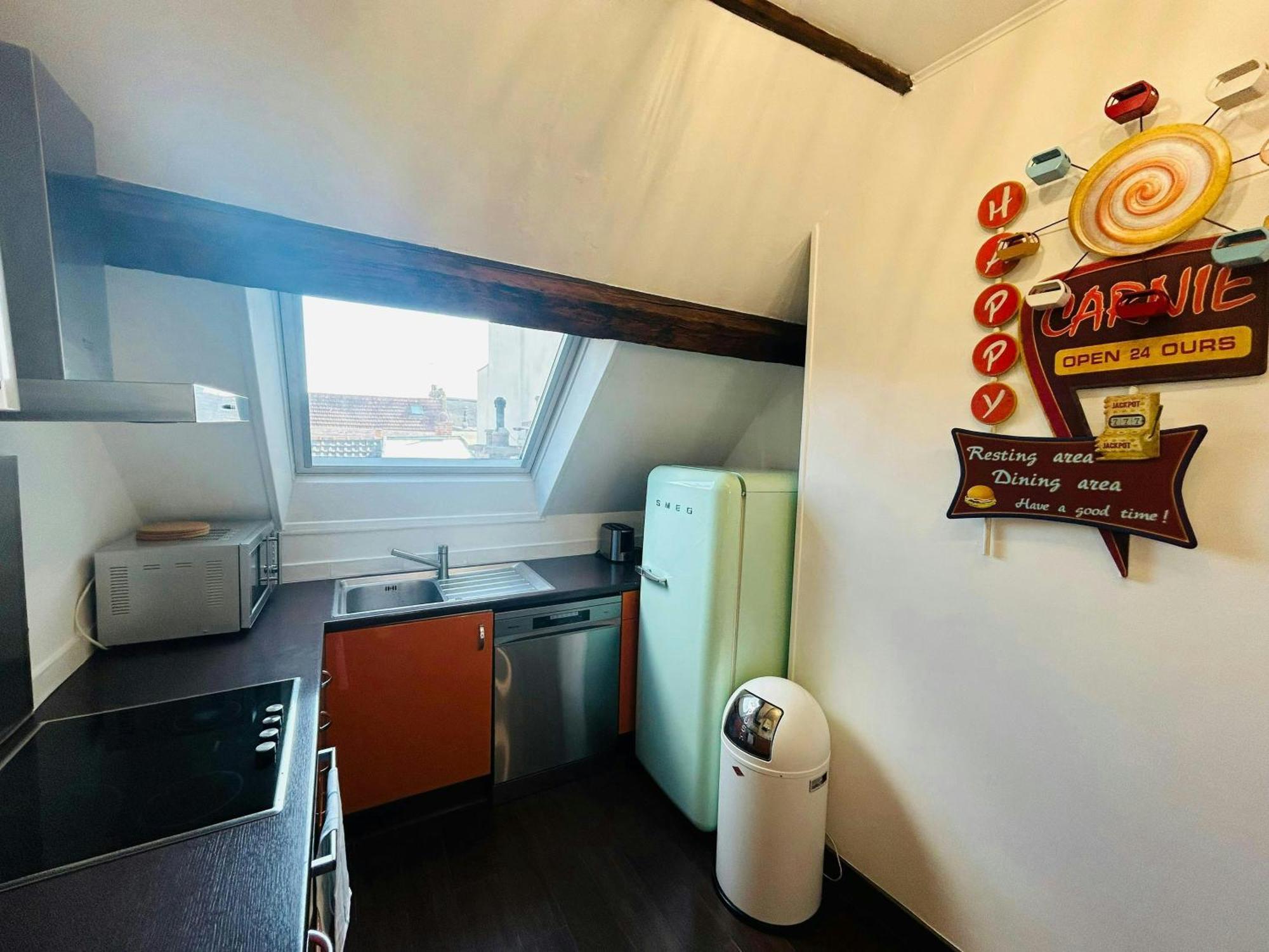 Apartamento Le Majestueux Brulee Hypercentre Parking Reims Exterior foto