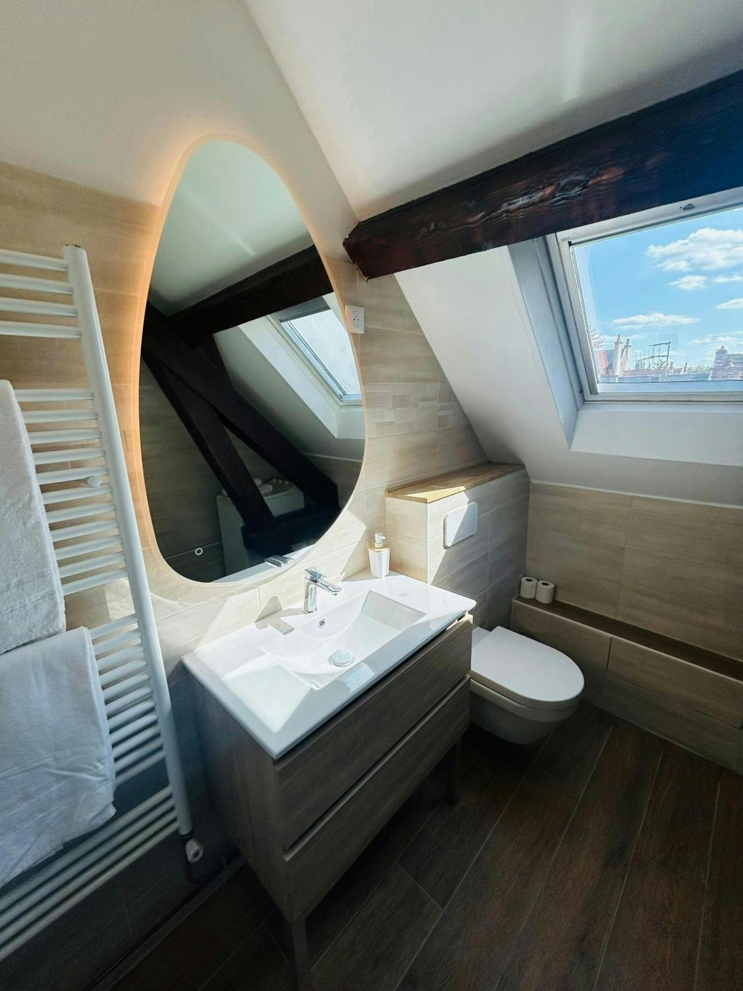 Apartamento Le Majestueux Brulee Hypercentre Parking Reims Exterior foto